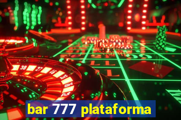 bar 777 plataforma